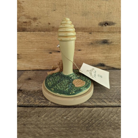 Vintage 1995 Brown Bag Cookie Art Beehive Bear Cookie Stamp / Butter Stamp - Picture 3 of 7